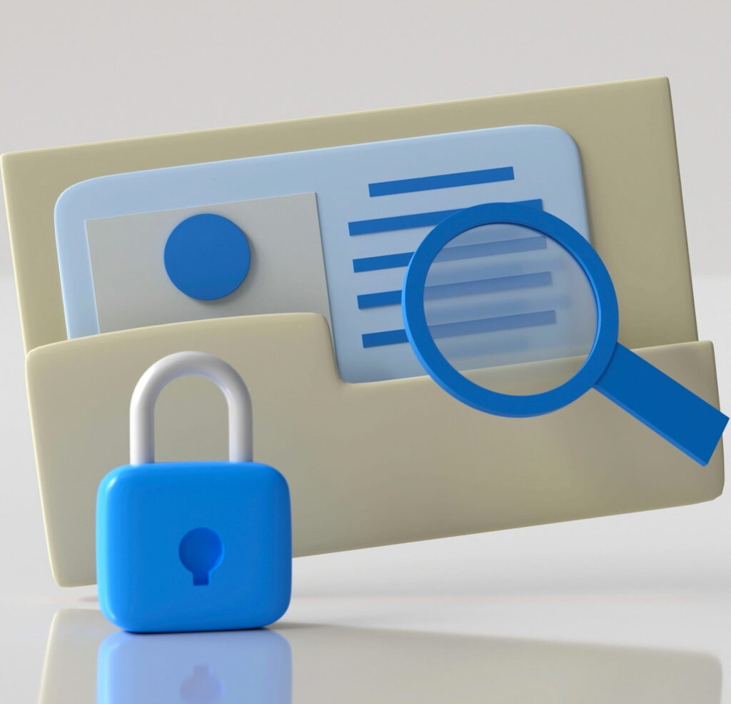 Image depicting kyc checks and security